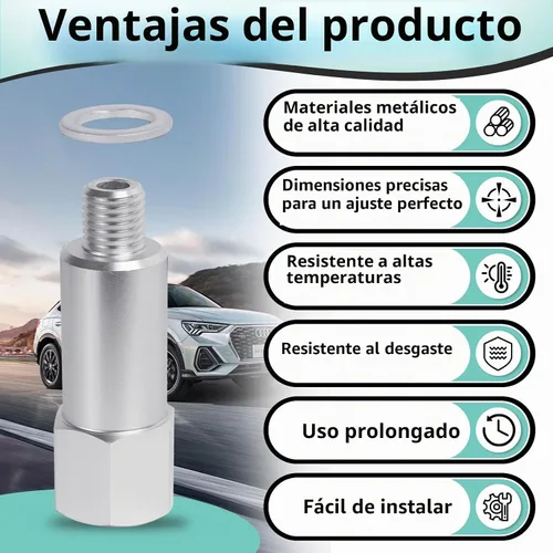 Vista 5 de Adaptador de sensor de temperatura de agua refrigerante de 2 piezas