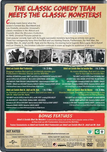 Vista 3 de Abbott and Costello Meet the Monsters Collection DVD