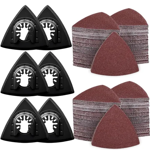 Vista 11 de Almohadillas triangulares y para dedos (paquete de 4 almohadillas de lijado triangulares)