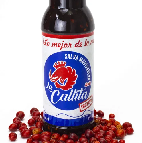 Vista 3 de La Callita Salsa, La Callita Salsa de Mariscos La Original de Lencho 4x4 y Marisquero de Guasave Sinaloa, 5 oz