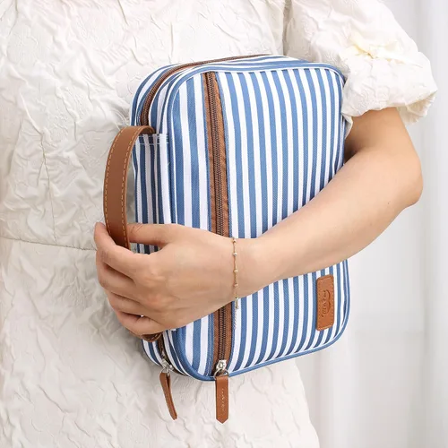 Vista 6 de Mr. Pen - Fundas para la Biblia para mujeres, fundas para bolsas de Biblia, Rayas azules