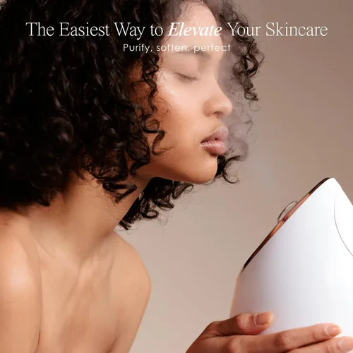 Vista 7 de Sensa - Vapor facial nano iónico de Project E Beauty Limpieza profunda de poros Pulverizador de niebla cálida Desintoxica y aclara la tez