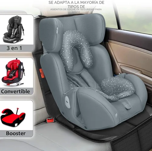 Vista 3 de XHYANG Protector de asiento de automóvil, protectores de asiento de automóvil para bebé, impermeable, duradero, tela 600D para niños, funda para 1