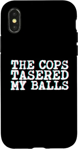 Vista 5 de Funda eléctrica para iPhone 12 mini The Cops Tasered My Balls