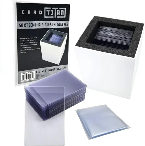 Vista 7 de Card Titan Fundas semirrígidas y penny de 200 unidades - Caja