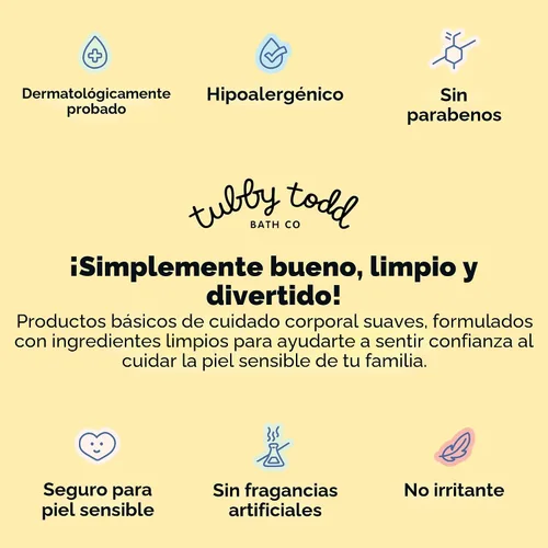 Vista 7 de Tubby Todd Deo Stick, desodorante infantil para pieles sensibles
