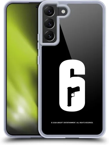 Vista 9 de Head Case Designs Funda de gel con licencia oficial de Tom Clancy's Rainbow Six Siege Attack Logos [protección de grado militar] compatible