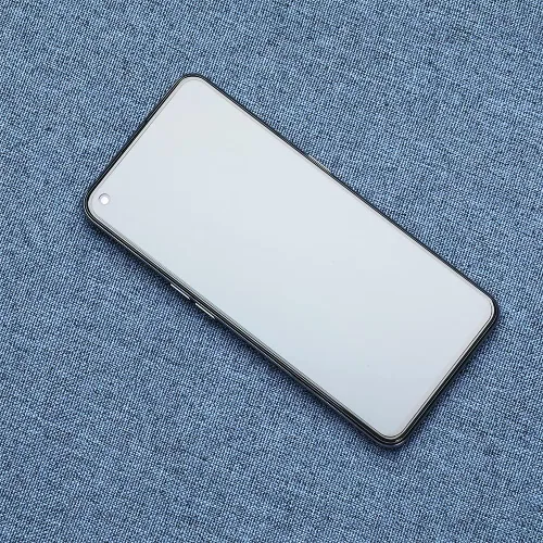 Vista 6 de Ibywind Protector de pantalla para Realme GT 5G, con 2 piezas de vidrio templado, 1 protector de lente de cámara, 1 película de fibra de carbono