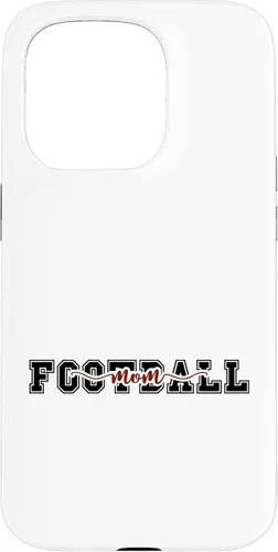 Vista 14 de Proud Football Mom Game Day Varsity Script Style Case for iPhone 17