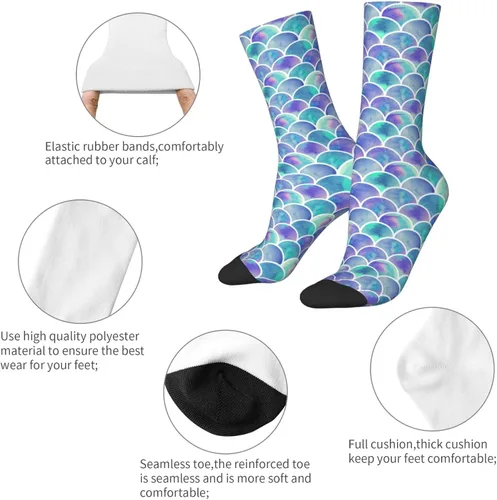 Vista 4 de jajoaier Calcetines unisex novedosos y casuales divertidos para vestir