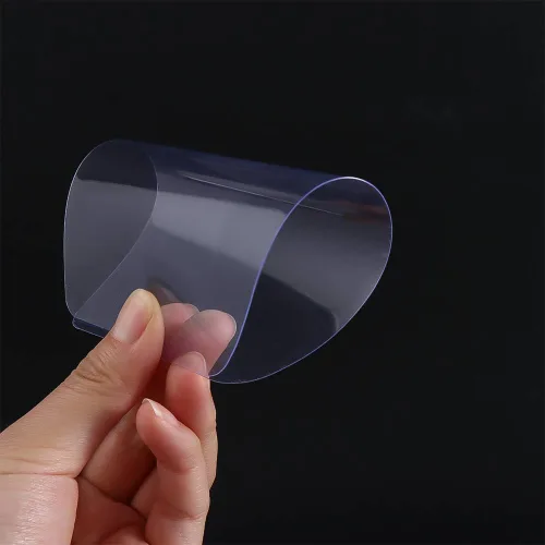 Vista 4 de Leadigol 10 raspadores de plástico para tartas, moldeador flexible de fondant para tartas, raspador de crema transparente para tartas, glaseado más