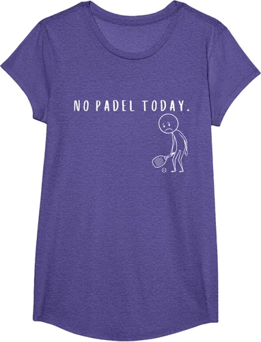 Vista 20 de No Padel Today Funny Padel Stickman Padel Playera Jugador de Tenis