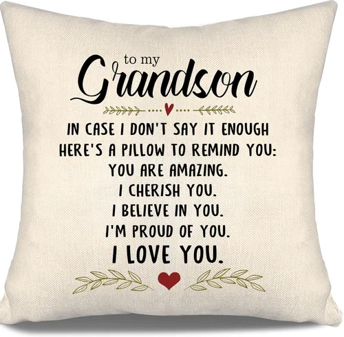 Vista 20 de En caso de que no lo diga lo suficiente aquí hay una almohada para recordarte que eres increíble, te aprecio, te quiero. Funda de almohada para tía