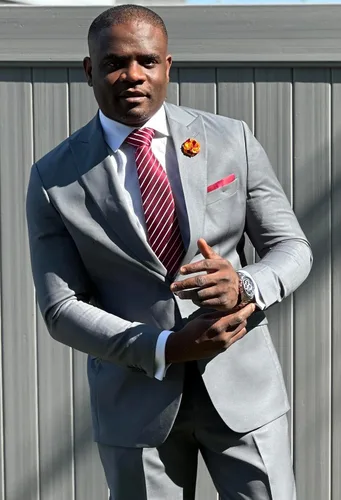 Vista 31 de Scott Allan - Corbatas de rayas para hombre - Corbata tejida para hombre