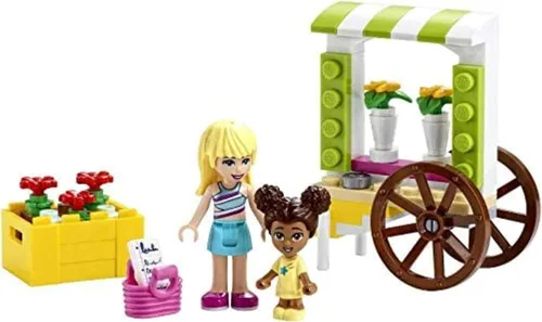 Vista 2 de LEGO Friends Flower Cart - Juego de bolsas de plástico 30413 (embolsado)