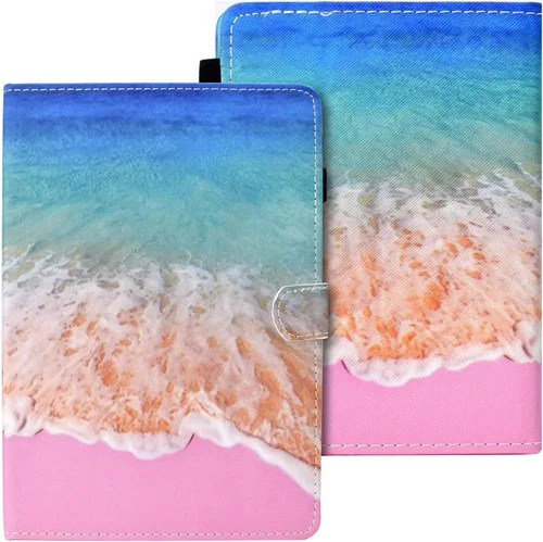 Vista 10 de Funda delgada de 6 pulgadas para Kindle Paperwhite (10ª generación, versión 2018) – Funda de piel sintética para tarjetas y ranuras para efectivo