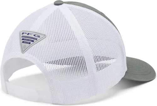 Vista 214 de Columbia Gorra de bola de malla Bandera antigua de malva/blanco/pescado