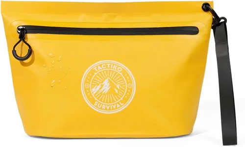Vista 11 de Tactiko - Paquete de 3 bolsas resistentes al agua con cremallera, para guardar todos los organizadores para bolsas secas, bolsas de viaje