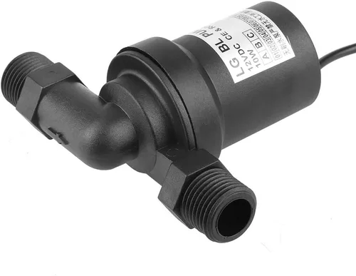 Vista 7 de HURRISE DC 12V 10W Calentador de agua solar Bomba de circulación sin escobillas Sumergible de bajo ruido 1/2 hilo Sistema de agua caliente para uso
