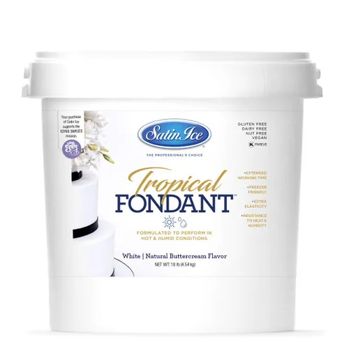 Vista 6 de Satin Ice Fondant tropical, 2 libras