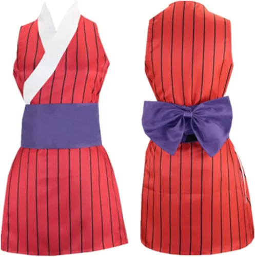 Vista 3 de Juejuezi Uzui Tengen - Vestido tipo kimono para mujer, disfraz de Suma Hinatsuru Makio