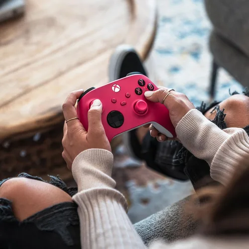 Vista 8 de Microsoft Controller for Series X / S, & Xbox One (Latest Model) - Deep Pink (Renewed)
