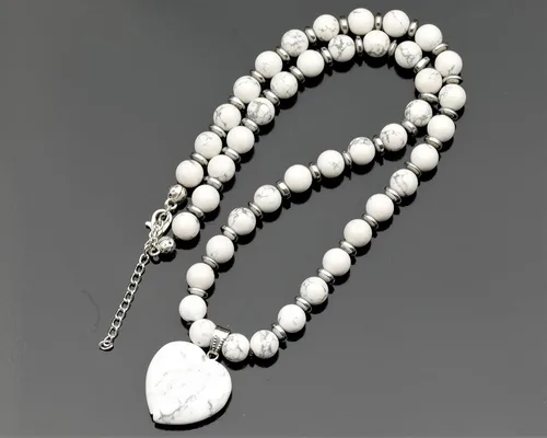 Vista 57 de Colgante de corazón de aventurina natural, Collar de cuentas de aventurina genuina, Collar de piedra verde, Collar de piedras preciosas, Cuentas