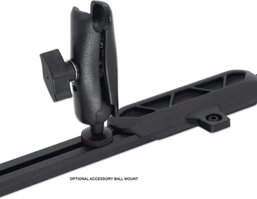 Vista 3 de IAG I-Line - Riel de montaje para tablero con soporte de bola para Ford Bronco 2021+, no deportivo Monta teléfonos, cámaras, detectores de radar