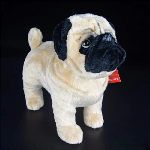 Vista 10 de TAMMYFLYFLY Pugsly Pug - Cachorro de peluche, 12 pulgadas (pastor australiano)