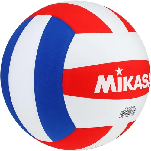 Vista 4 de Mikasa Voleibol de clase competitiva (rojo/blanco/azul)
