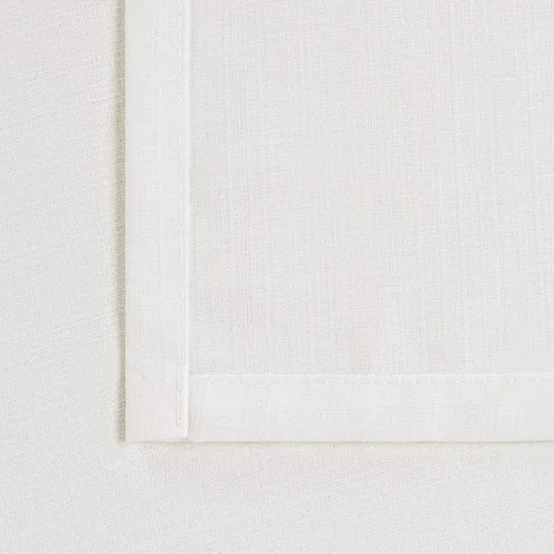 Vista 6 de BGment Cortinas cortas de lino transparente de 40 pulgadas para cafetería, con ojales, filtrado de luz, semitransparentes para ventanas pequeñas