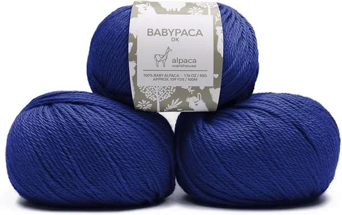 Vista 81 de Juego de 6 madejas de 100% lana de alpaca bebé (10.58 oz) de peso DK, fabricadas en Perú, celestial suave y perfecto para tejer y hacer ganchillo
