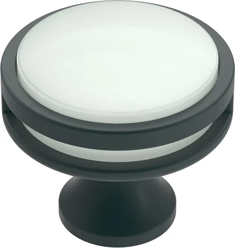 Vista 10 de Amerock Pomo para Gabinete Bronce Champán Pomo de Cajón de 1-3/8 Pulgadas (35 mm) de Diámetro Oberon Herrajes para Cocina y Baño