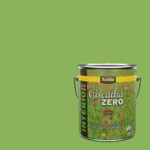 Vista 147 de Rodda Paint CASCADIA ZERO - Pintura satinada e imprimación para interiores en uno, cuarto de galón, albaricoque primavera
