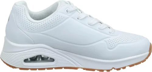 Vista 9 de Skechers Uno-Stand on Air tenis estilo urbano para mujer., Blanco, 8
