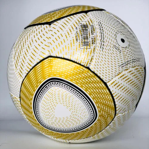 Vista 4 de Copa Mundial 2010 Sudáfrica Final Match Ball Réplica Tamaño Oficial 5 Paquete de 4 Balones de Fútbol Premium Rexine Regalo para aficionados
