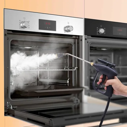 Vista 2 de Limpiador de vapor de alta presión Máquina de limpieza de vapor de mano Máquina de limpieza de alta temperatura de aleación de aluminio para cocina