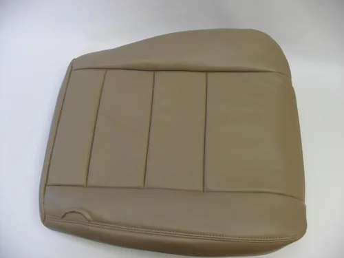 Vista 2 de 2002 03 04 05 06 07 para Ford F250 F350 Lariat Driver Bottom Cubierta de asiento de vinilo marrón