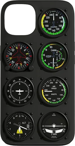 Vista 7 de Pilot Six Flight Instruments - Carcasa para iPhone 17