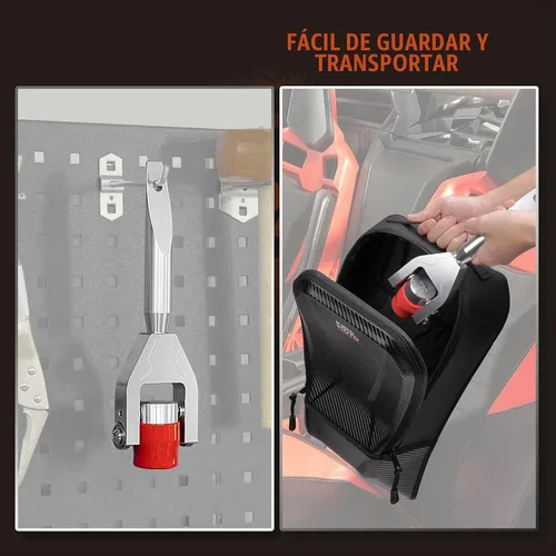 Vista 4 de KEMIMOTO Herramienta de cambio de cinturón X3 compatible con Can am Plateado