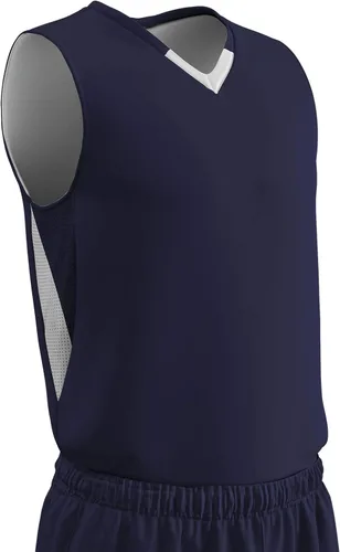 Vista 7 de CHAMPRO Youth Pivot - Camiseta de baloncesto reversible