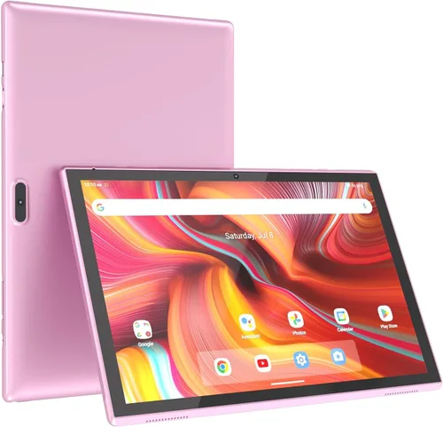 Vista 9 de Tablet de 10 Pulgadas Android Tablets 10" Tableta Computadora con 32GB ROM 2GB RAM Soporta Expansión de 1TB Cámara 2MP+8MP WiFi BT Pantalla HD