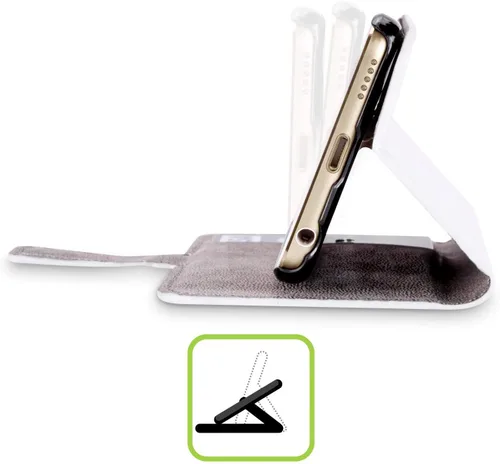 Vista 4 de Stephen Huneck 25 Company Sally & People - Funda de piel tipo cartera compatible con iPod Touch 5G 5ª