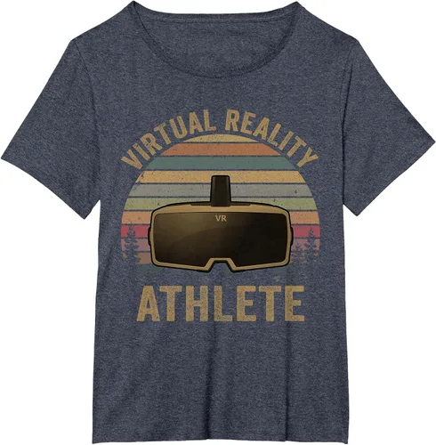 Vista 53 de Virtual Reality Athlete for VR Gamers Camiseta Asphalt Grey