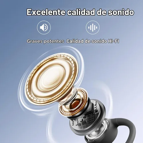 Vista 11 de Auriculares de natación NANK Runner4, auriculares de conducción ósea IP68 Negro