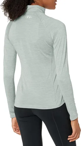 Vista 2 de Under Armour - Sudadera Tech de manga larga con cierre de media cremallera y efecto difuminado