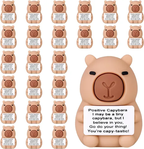 Vista 17 de Gejoy 25 piezas de mini figuras de pato, coloridos regalos motivacionales positivos, decoraciones inspiradoras de animales para graduación