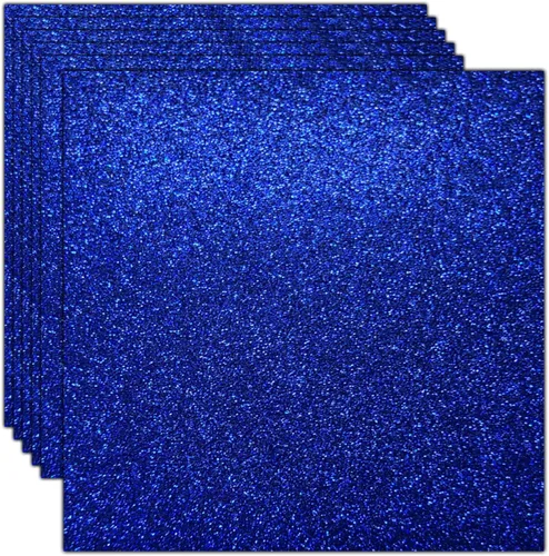 Vista 11 de Rramorrra - Papel de cartulina negra con purpurina de 12 x 12 pulgadas, 15 hojas de 12.35 oz/m²/130 libras, papel de construcción negro brillante