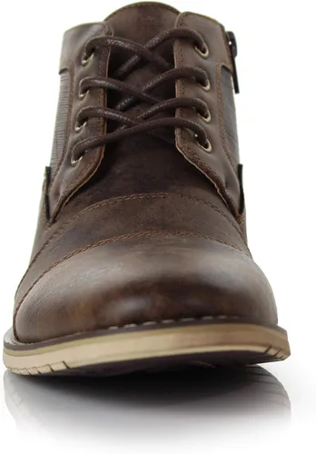 Vista 3 de Ferro Aldo Blaine MFA806035 - Botas casuales con cordones y cremallera para hombre