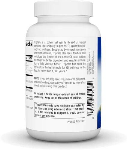 Vista 4 de Planetary Herbals Triphala- 500 mg